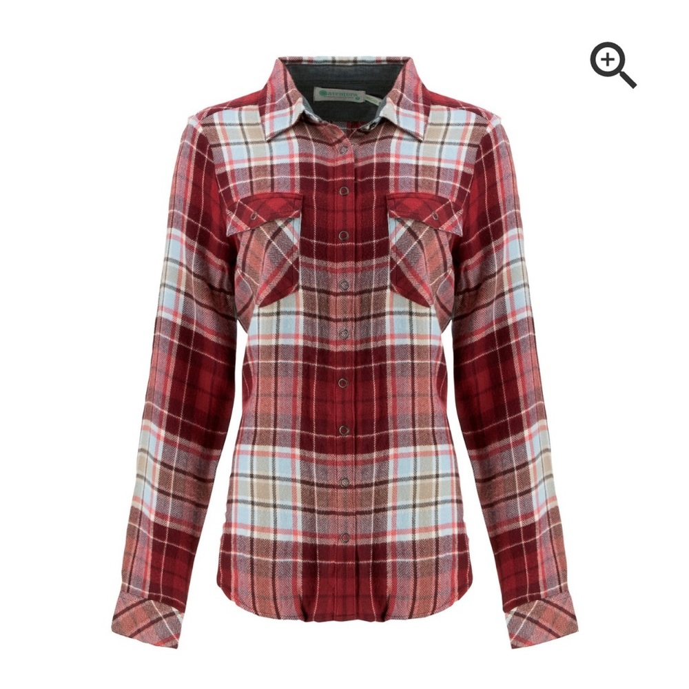 Aventura Flannel Snap Down Shirt Long Sleeve